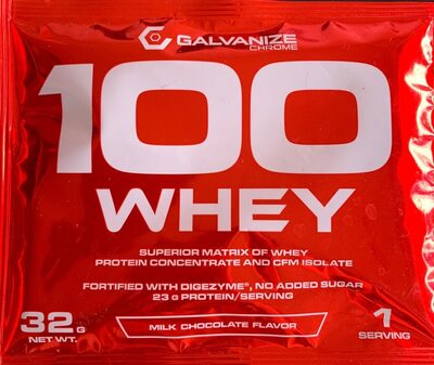 Galvanize chrome 100 whey protein concentrate - 5999105901228