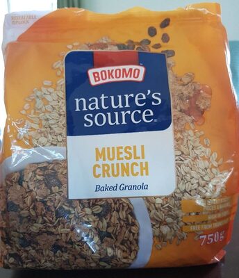 Natures Source Muesli Crunch 750 GR - 6001052003746