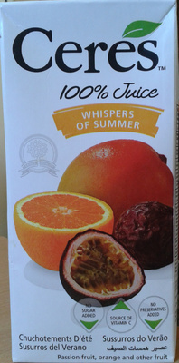 100% Juice Whispers Of Summer - 6001240100141