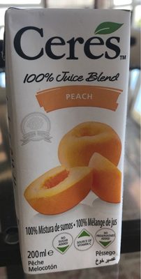 Peach 100% Juice Blend - 6001240200216