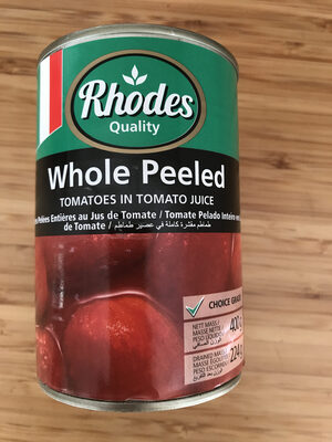 Rhodes Whole Peeled Tomato - 6005044005619