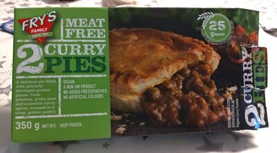 2 curry pies-  Vegan - 6005207000529
