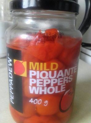 Mild piquante peppers whole - 6007788000936