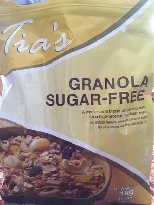 Tias Sugar Free Fruit And Nut Muesli - 6008138000026