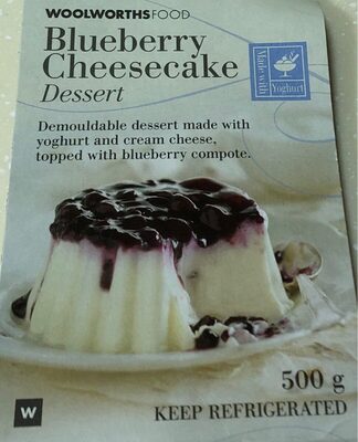 Blueberry cheesecake dessert - 6009101171835