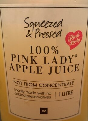 Pink lady apple juice - 6009189957024