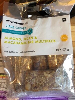 Almond, pecan & macadamia bar - 6009207165080