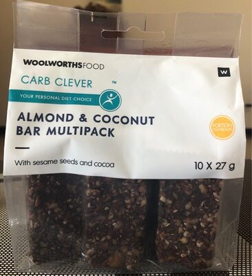 Almond & coconut bar - 6009207165097