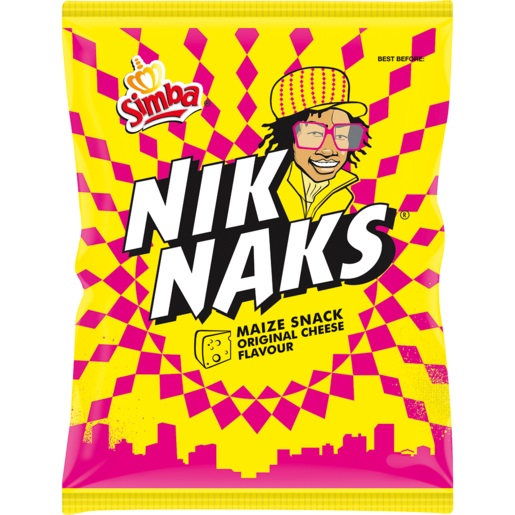Nik Naks Maize Snack Original Cheese Flavour - 6009510804683