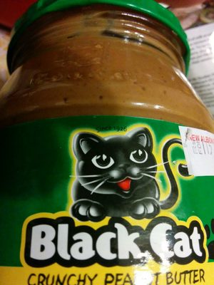 Black Cat Crunchy Peanut Butter 400 GR - 6009522300630