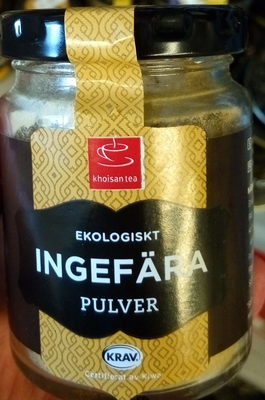 Ekologiskt Ingefära Pulver - 6009617861039