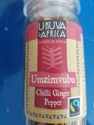 Ukuva Iafrika A Taste Of Africa Chili Gnger Pepper - 6009625341486