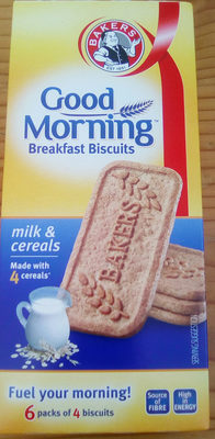 Bakers Good Morning Milk & Cereals - 6009704170563
