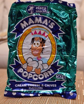 Mama's Popcorn Cream Cheese & Chives Flavoured - 6009803739050