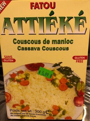 Couscous de manioc - 6186000019311