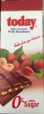 Milk chicolate with hazelnuts - 6251100001013