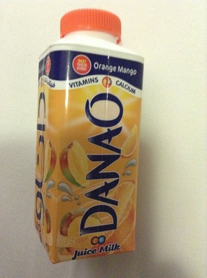 Danao - juice milk - orange mango - 6281022101119