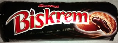 Biskrem - cookies with cocoa cream filling - 6281100354031