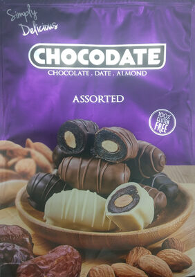 Assorted Chocolate Date Almond - 6291011054562