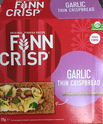 Finn Crisp Garlic - 6410500090403