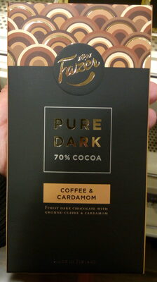 Pure Dark 70% Cocoa Coffee & Cardamon - 6416453018730