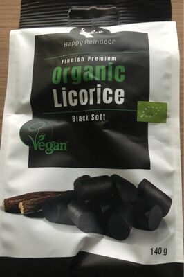 Organic Black Soft Licorice - 6420295004622