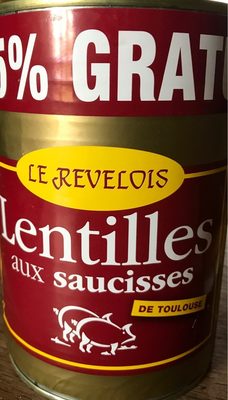 Lentilles aux saucisses - 66581093