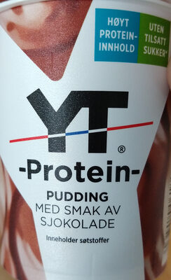 Yt proteinpudding m smak av sjokolade - 7038010061844