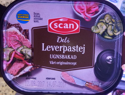 Deli Leverpastej Ugnsbakad - 7300206303008