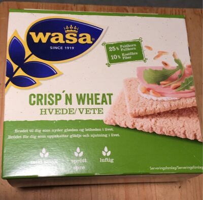 Wasa crisp'n wheat - 7300400127103