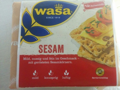 Wasa Knäckebrot Sesam 200g - 7300400255905