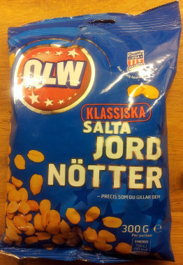 Klassiska salta jordnötter - 7300400293501