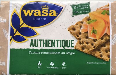 Tartine croustillante au seigle - 7300400481595