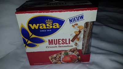 Wasa Knäckebrod Crunch Sensation Muesli - 7300400481632