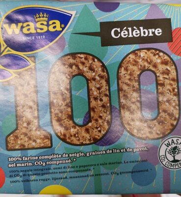 Wasa célèbre graines lin et pavot - 7300400482196