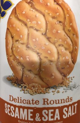 Wasa Delicate Rounds Sesame & Sea Salt 235G - 7300400482202