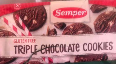 Triple chocolate cookies - 7310100568618