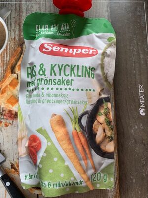 Ris & Kyckling med grönsaker - 7310100971968