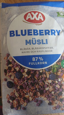 blueberry müsli - 7310130003240