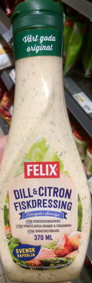 Fiskdressing Dill & Citron - 7310240027563