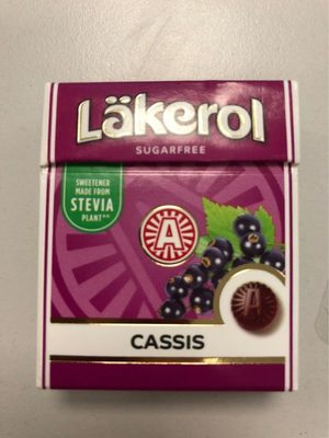 Läkerol Cassis Sockerfri Ahlgrens - 7310350118465