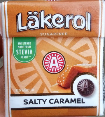 Läkerol Salty Caramel Sockerfri Ahl - 7310350119035