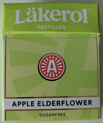 Läkerol Pastilles Apple Elderflower - 7310350130672