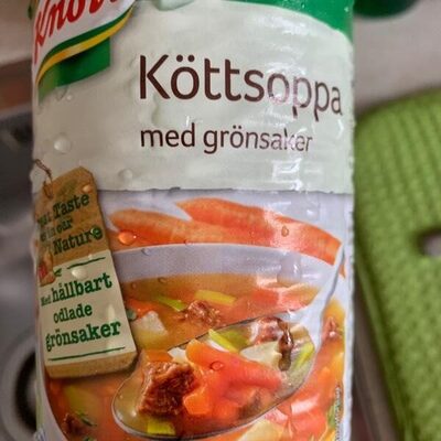 Köttsoppa med grönsaker - 7310390001369