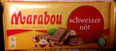 Marabou Schweizernöt - 7310511216405