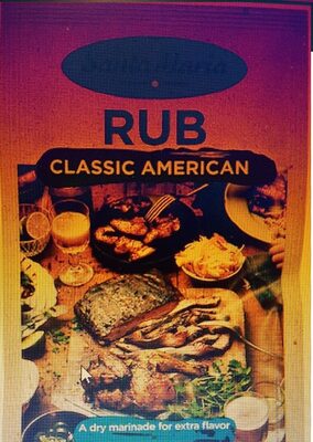 Santa Maria 22g BBQ Rub Classic American - 7311310033217