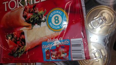 Tortilla trigo soft bolsa 320 g - 7311310331276