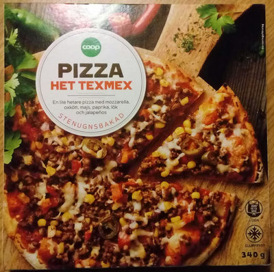 Coop Pizza Het texmex - 7340011459934
