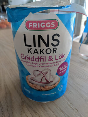 Linskakor - Gräddfil & lök - 7350028546060