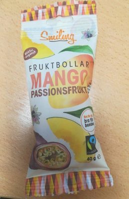 Fruktbollar Mango Passionfrukt - 7350071470770